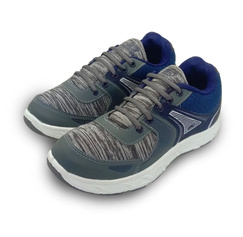 Product image Record - RECORD MONTREAL I Sepatu Sneaker I Sepatu Sport I Sepatu Sekolah Pria - Size L (38-43) 43 ABU/BIRU TUA