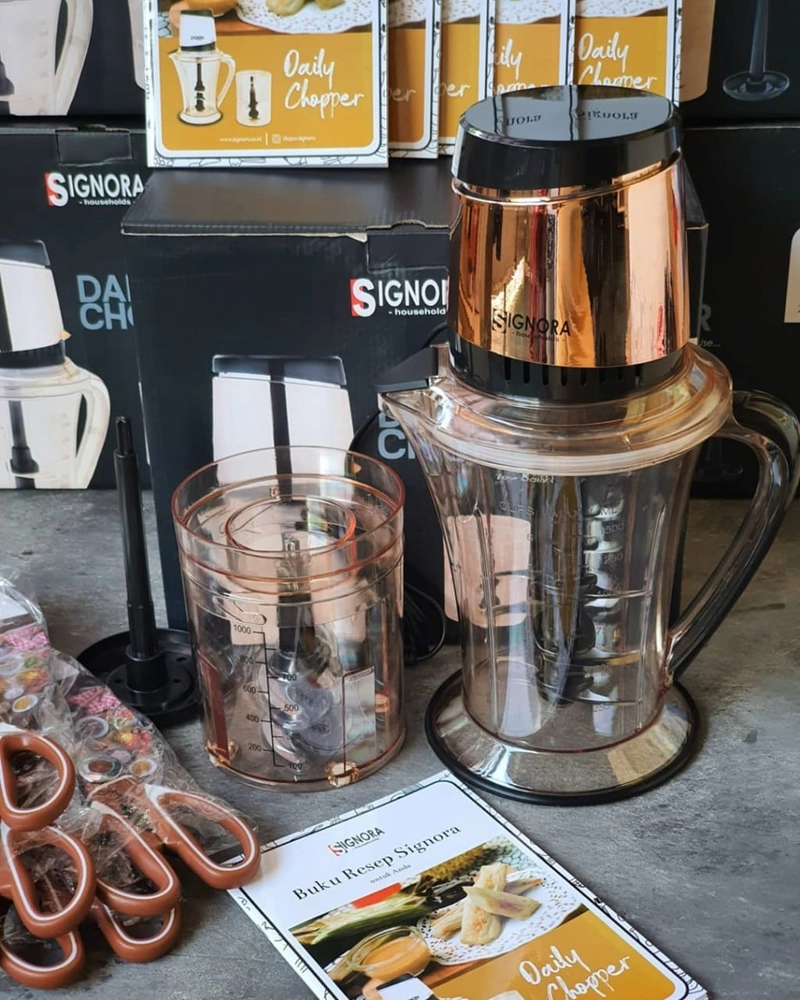 Product image Rizki Electronics - DAILY CHOPPER SIGNORA 2 ltr GOLD