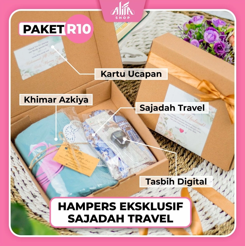 Product image Alifa - HAMPERS EKSKLUSIF PAKET 10 L : 380g R10 Tasyakur Khitan