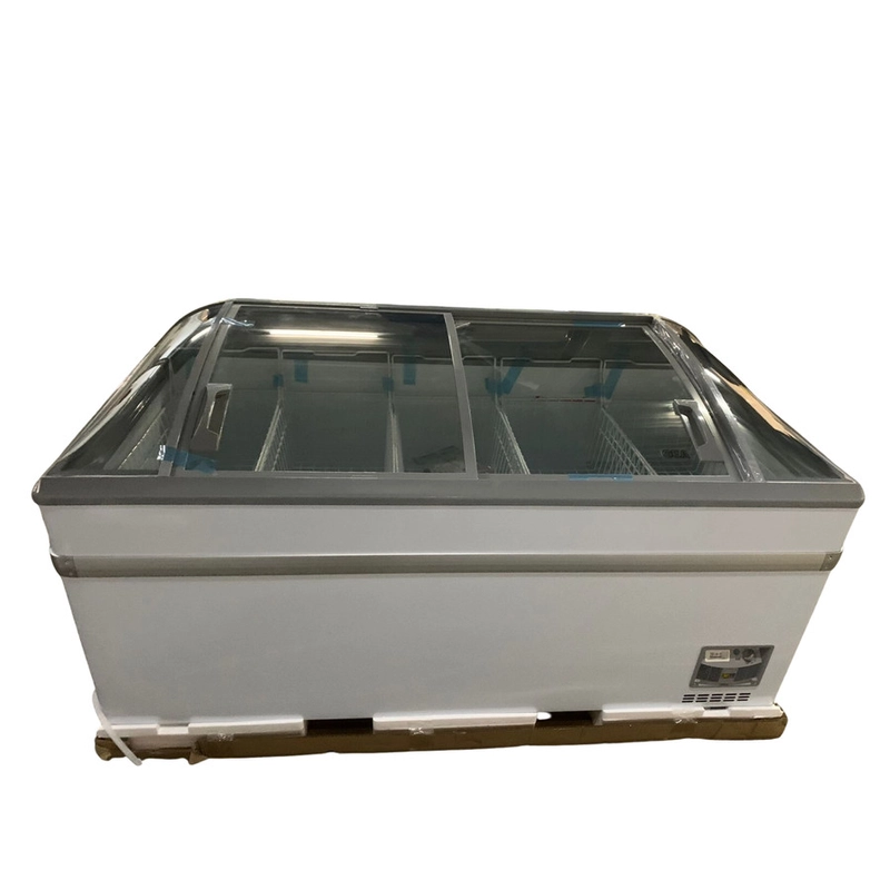 Product image SATMESIN - GEA Sliding Curve Glass Freezer SD-600BY / SD600BY 600 L SD-600BY Standar