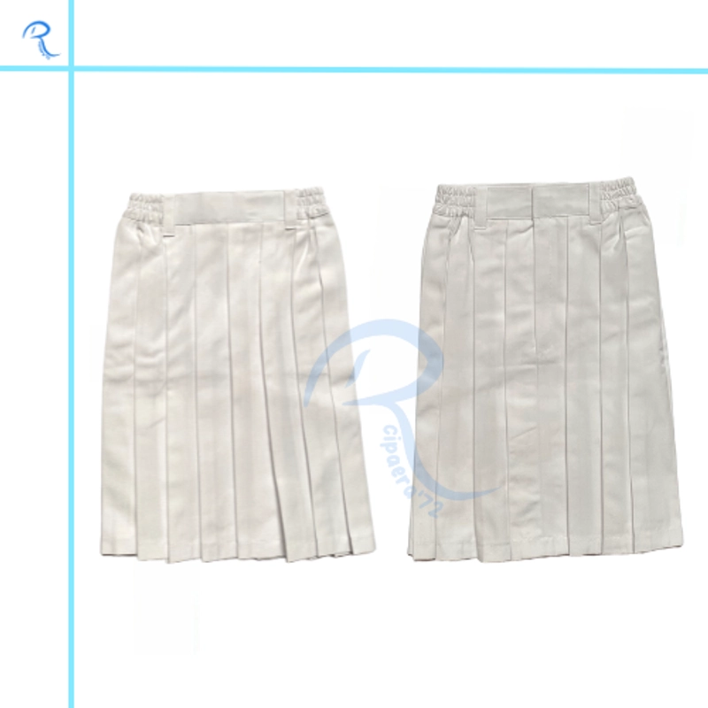 Product image Remaja Cipaera - Rok SD Putih Panjang Dan Pendek Remaja Cipaera 4 Pendek