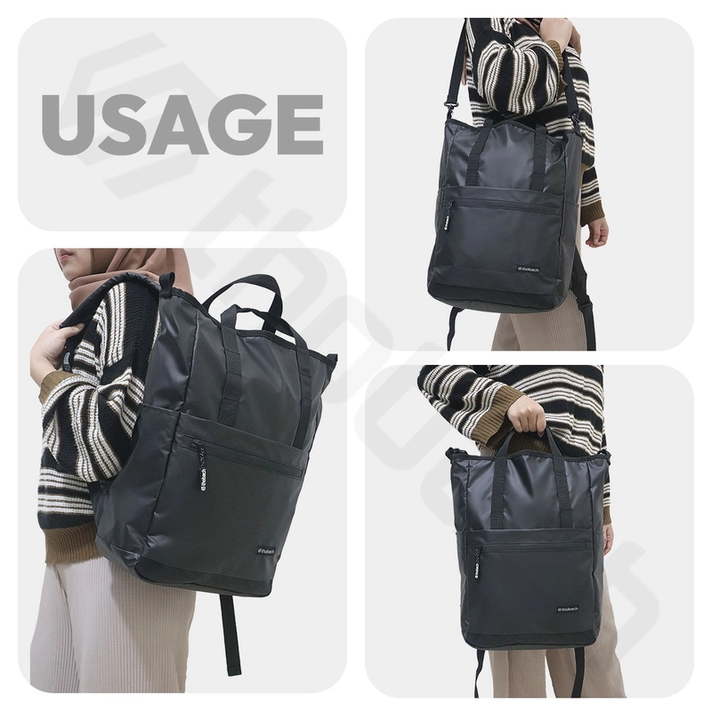 Product image Thobach official - THOBACH Backpack Totebag Anti Air Waterproof TOKYO ALL SIZE BLACK