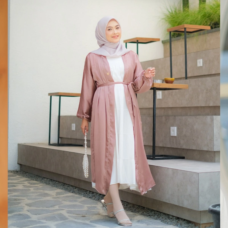 Product image Milyarda Hijab - Long Outer Cardenza Silk Outerwear Allsize Milo