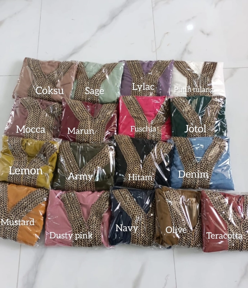 Product image ALMIRA STORE - KAFTAN HUMAIRA RENDA / GAMIS RENDA / ABAYA REMAJA All size LD 120 Army