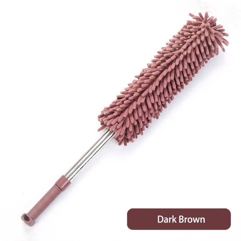 Product image Fafa Store 20 - Kemoceng Tarik Cendol Microfiber Panjang 100 CM WARNA DARK BROWN