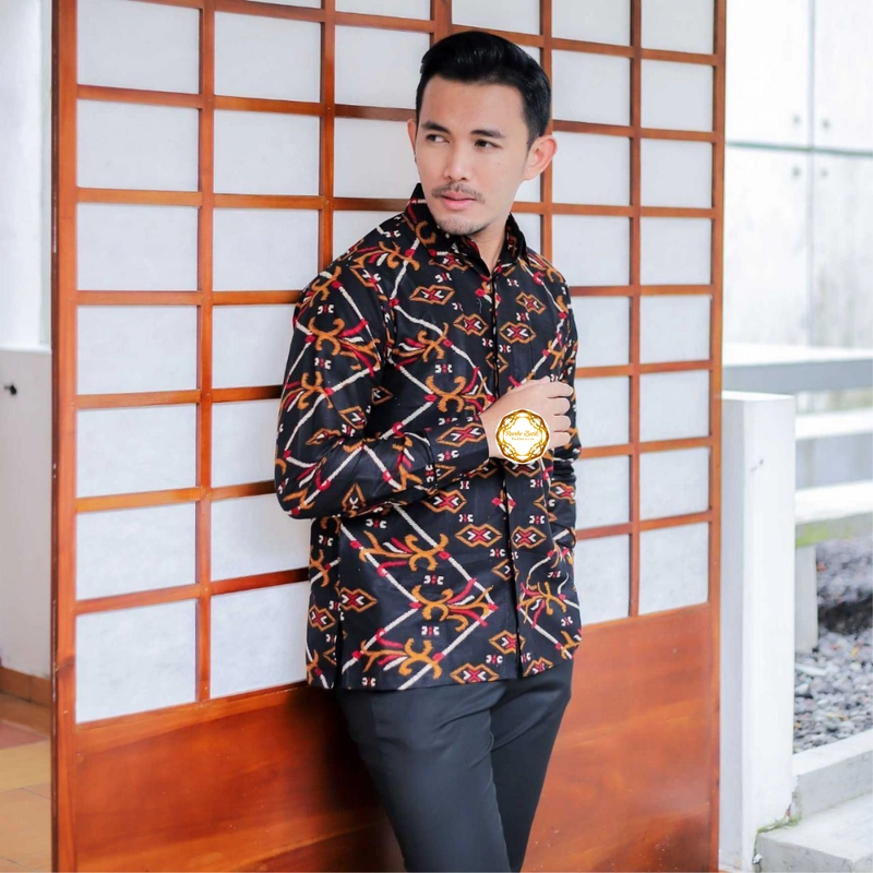 Product image Couple Jesna Gown Best Seller Bisa Beli Pisah Tiga Varian Warna Kemeja Saja Size XL JN3