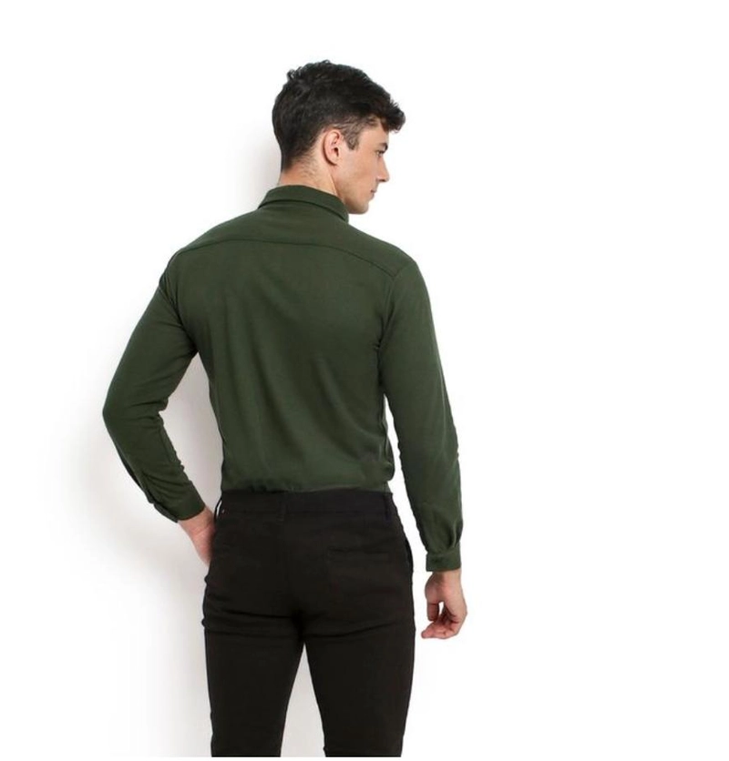 Product image HMHS - kemeja pria casual fashion army s army
