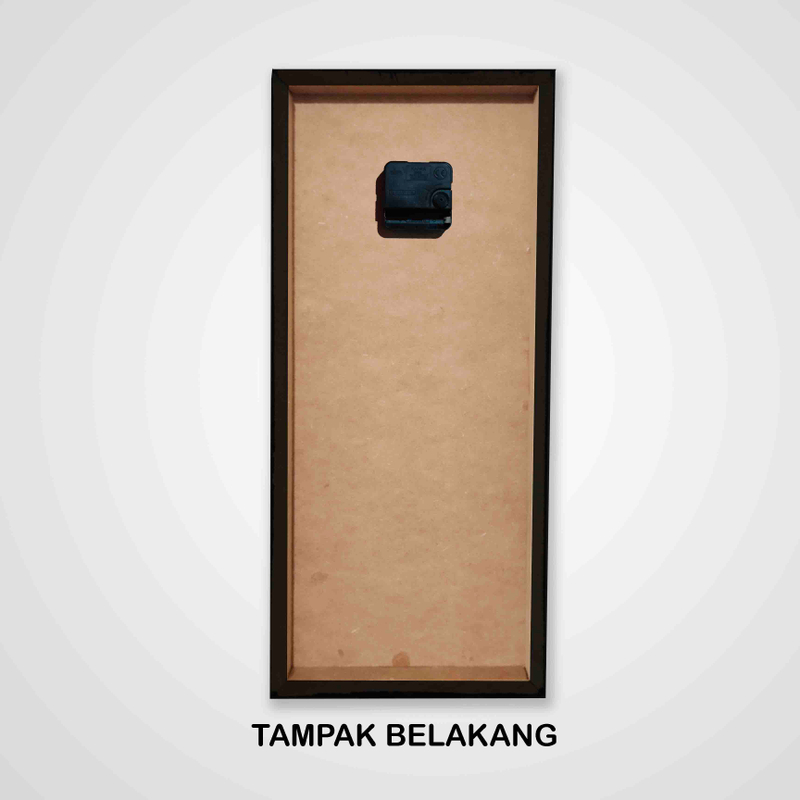 Product image Jam Dinding Islami Baiti Jannati Rumahku Surgaku - JAM-53 20X45X3 PUTIH