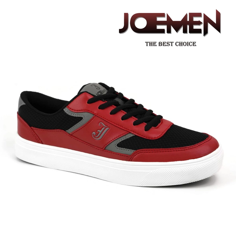 Product image Joemen Official - Sepatu Pria Sneakers Joemen J 71 Original Brand Sepatu Sneakers Ori Sport Untuk Kerja Sekolah K 39 Merah
