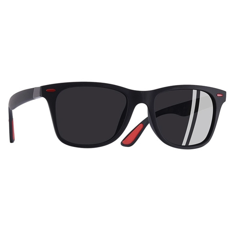 Product image RAYATORY - Kacamata Wayfarer Polarized Sunglasses TR90 - P21 Kacamata Black/Gray