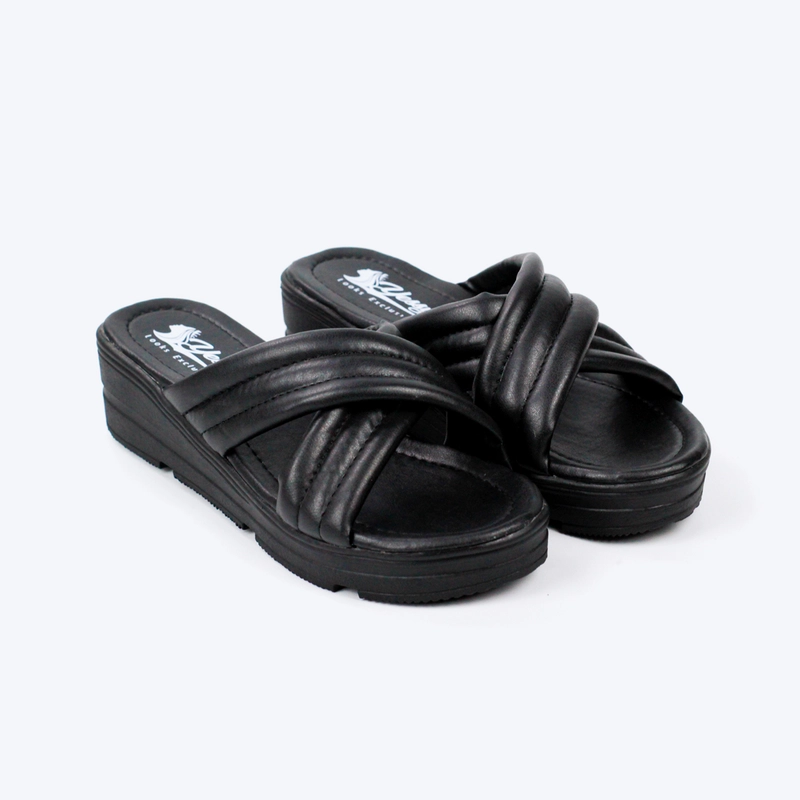 Product image Working Shoes - NEW ARRIVAL SANDAL KASUAL WANITA WORKING YESSY 05 STYLISH KEKINIAN 36 Hitam