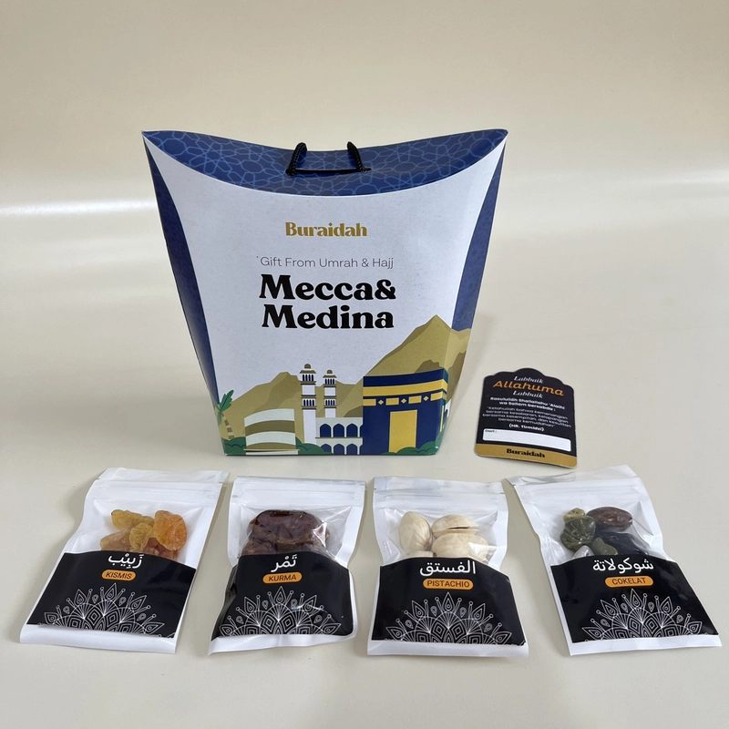 Product image Aliya - Paket Souvenir Tas Jinjing Jabal Nur Ekslusif Hampers Oleh Oleh Haji Umroh Premium Jenis Paket Paket Jaba Nur