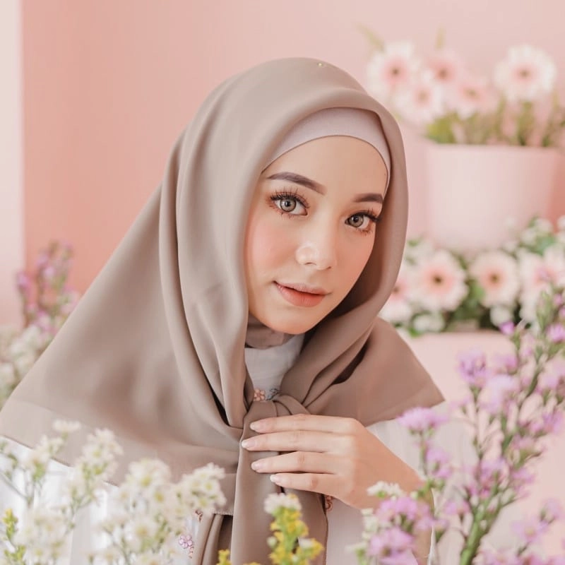 Product image Kaos San - Hijab Bella Square Varian Lengkap Part 2 Bella Square Cappucino