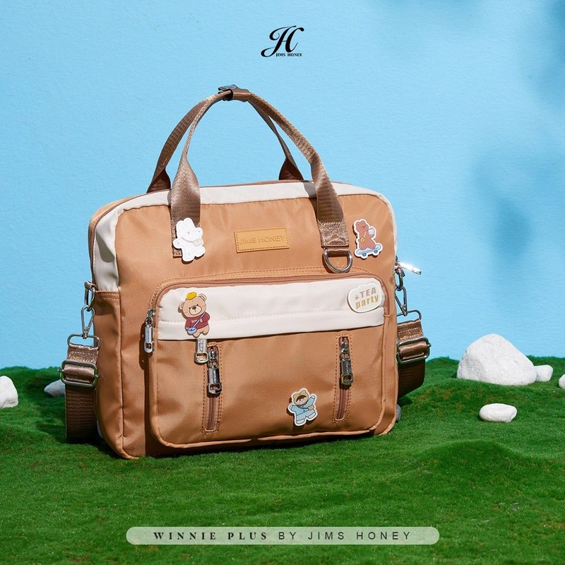 Product image Jims Honey Cianjur - Tas Gendong - WINNIE BACKPACK 540 Gr Caramel