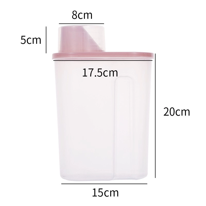 Product image [PO] Orderpedia Kichen - Storage Jar Penyimpanan Makanan Bubuk Dengan Tutup Small Random