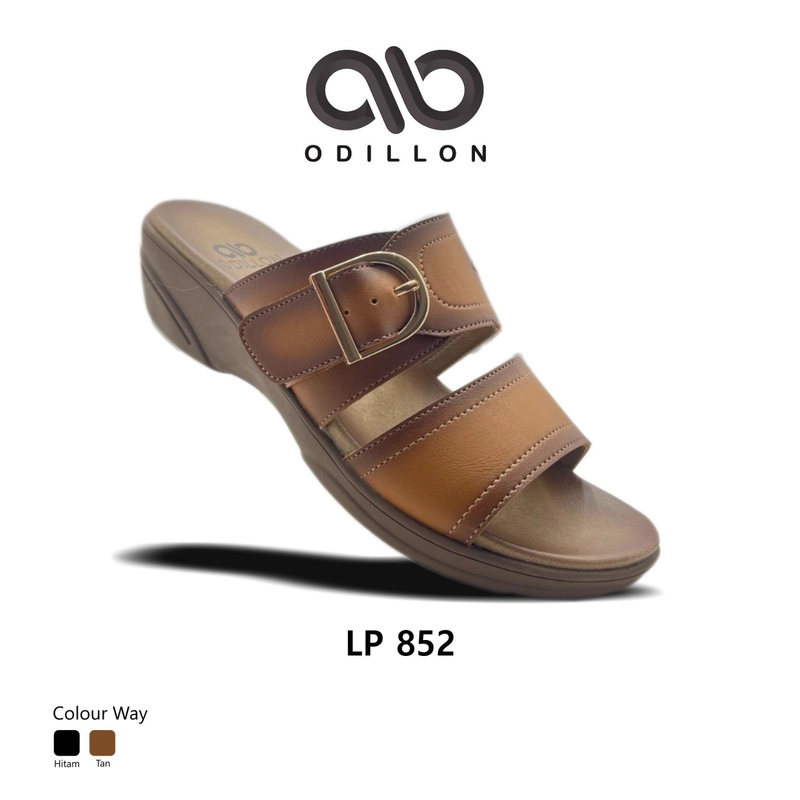 Product image Odillon - LP 852 / Sandal Slip On Wanita 40 Tan