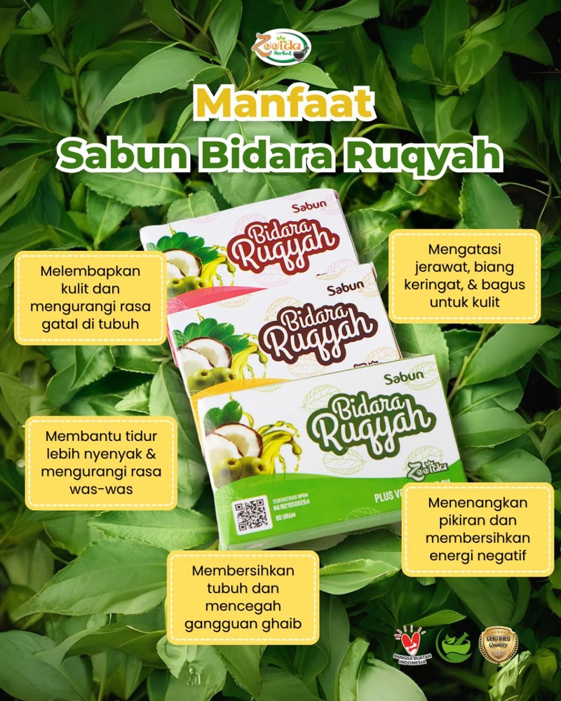Product image Zeeida Herbal - Sabun Bidara Ruqyah Zeeida Sabun Sabun Bidara Kelor
