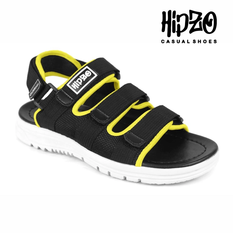 Product image Hipzo - Sandal Gunung Pria Hipzo CT-33 ORIGINAL Sepatu Sendal Kasual Untuk Cowok Dewasa 39 Hitam Kuning