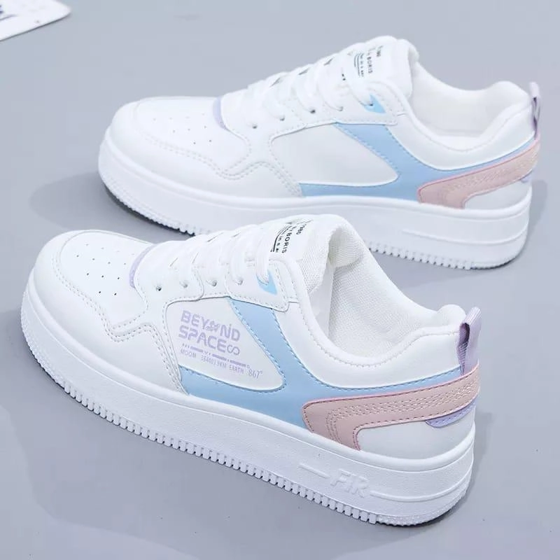 Product image Koekita - Sepatu Kets Sneakers Wanita Beyond Space Casual Daily Bs-001 40 Putih Biru