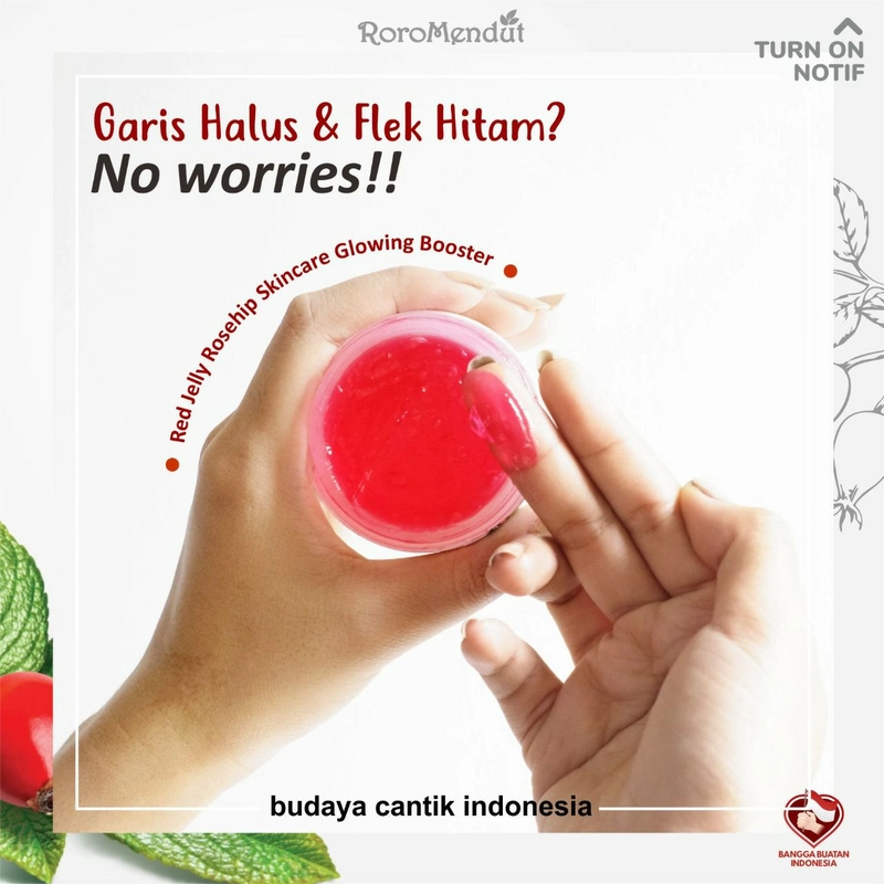 Product image Glowing Jelly Red - Glowing Jelly Green - Orange Jelly Skincare Booster 15g Red Jelly