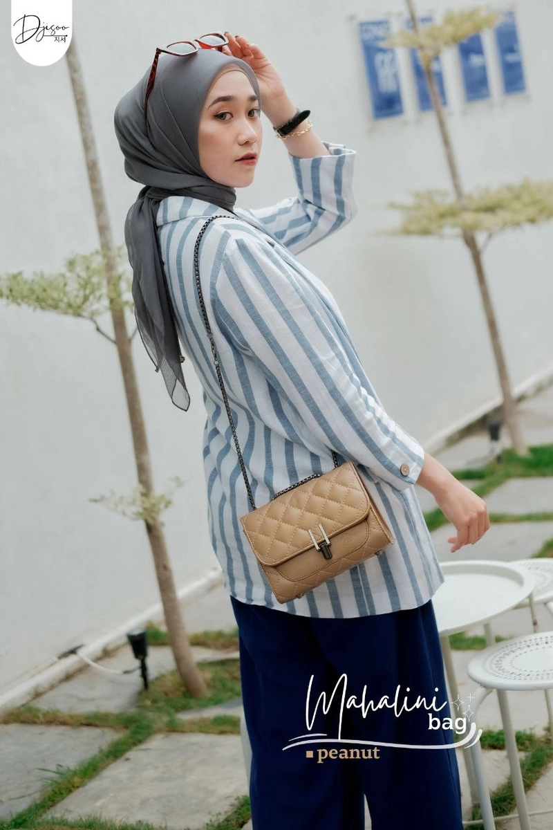Product image Fashopid - DJISOO TAS SELEMPANG WANITA MAHALINI BAG ALL PEANUT