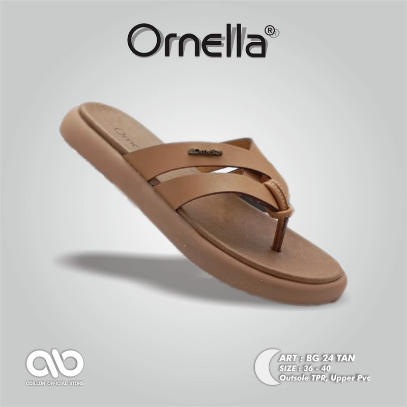 Product image Odillon - Ornella - BG 24 / Sandal Jepit Wanita Casual 39 TAN