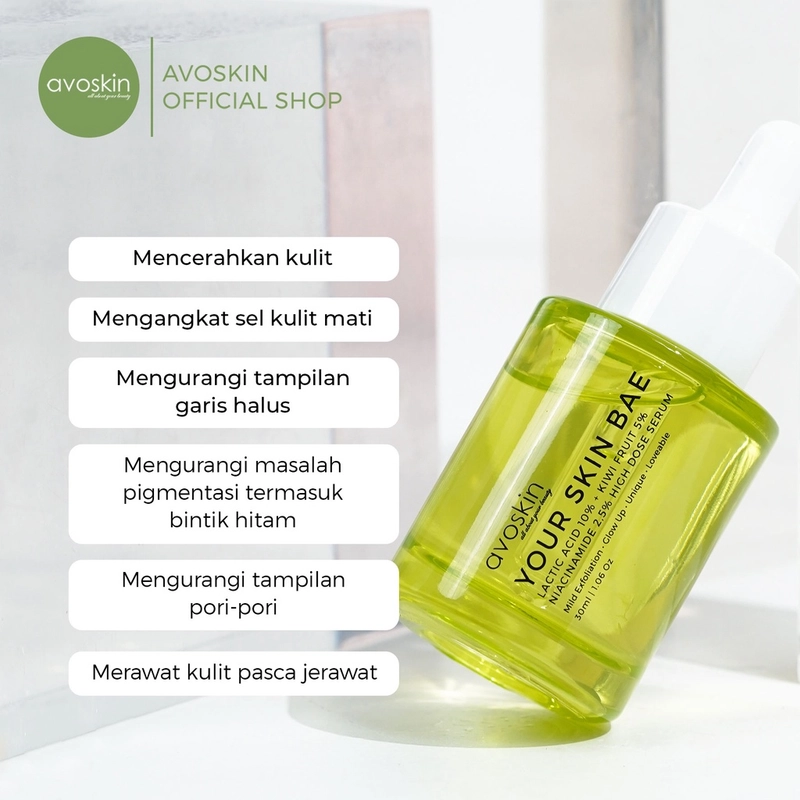 Product image AVOSKIN OFFICIAL - YSB Lactic Acid 10% + Kiwi Fruit 5% + Niacinamide 2,5% High Dose Serum 30 ml Serum