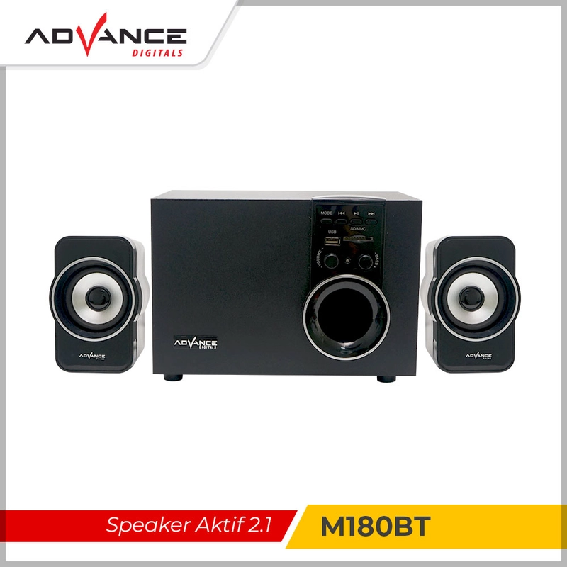 Product image Advance Digitals Indonesia - Multimedia Speaker with Subwoofer System M-180BT - Default