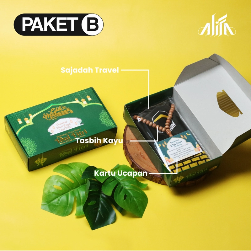Product image Alifa Sajadah Shop - HAMPERS IDUL FITRI PAKET B 115g Sahabat