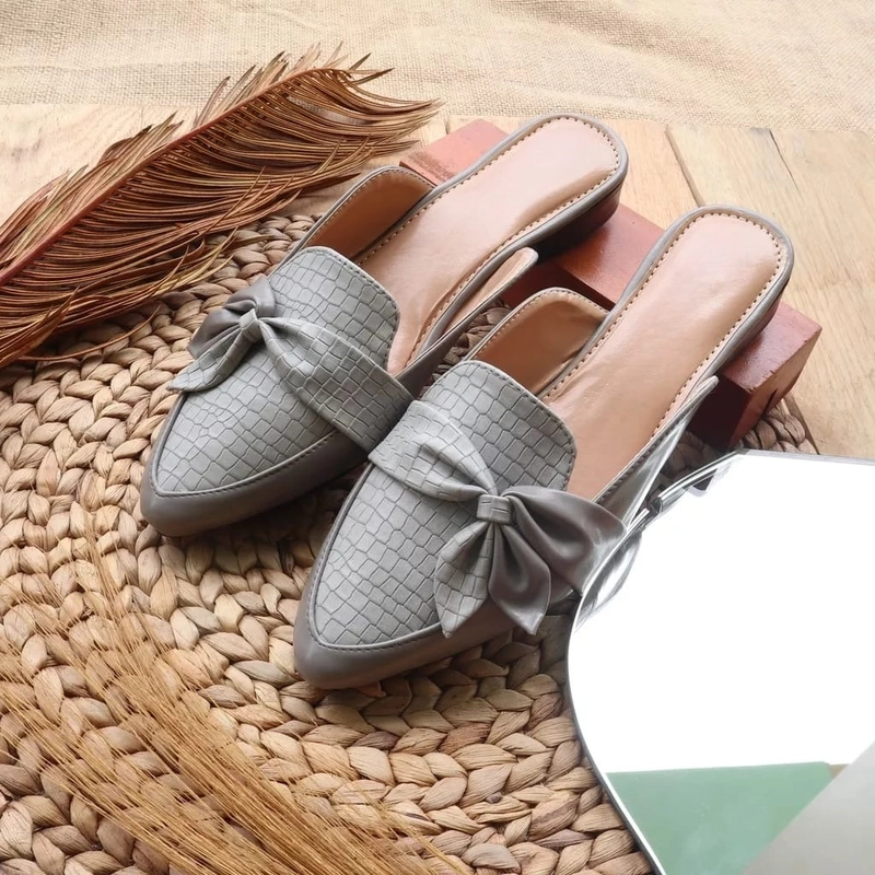 Product image Koekita - Gea Mules Wanita Hak 3 Cm KFS-005 40 ABU