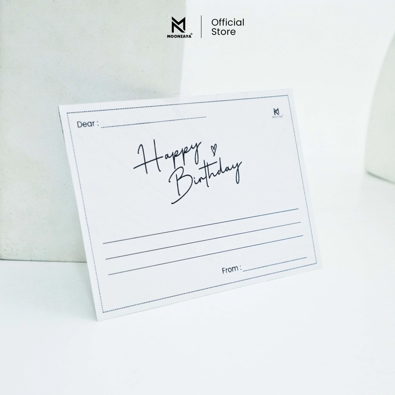 Product image Moonzaya - GREETING CARD BY MOONZAYA GREETING CARD HAPPY BIRTHDAY