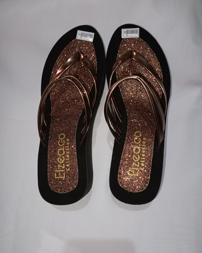 Product image Elzeaco - Sandal Spon Wedges M03 36 BROWN
