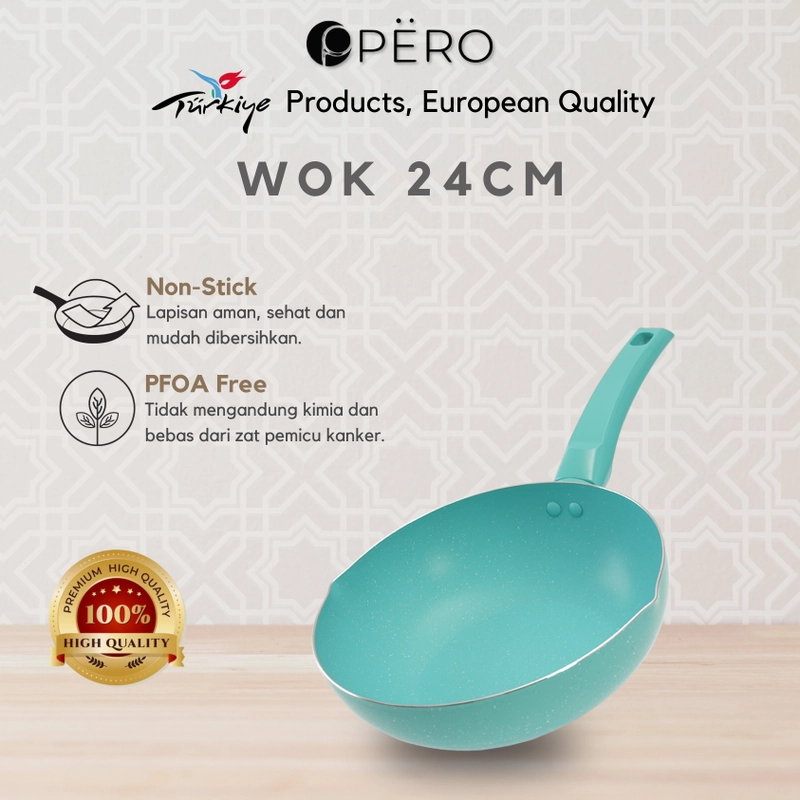 Product image Pero Official - PERO WOK PAN 24 1000gr Mint