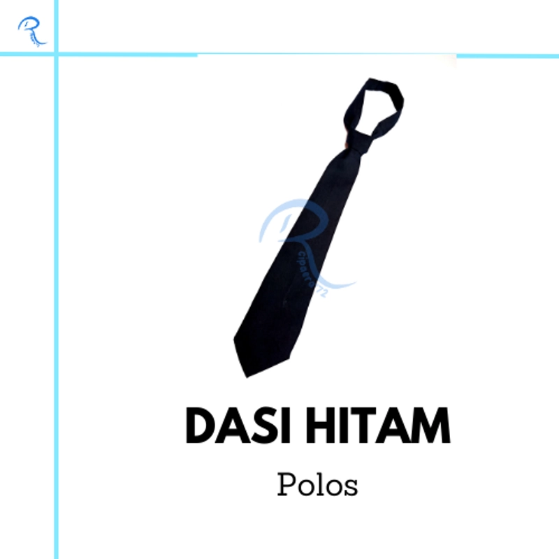 Product image Remaja Cipaera - Remaja Cipaera Dasi Hitam Polos Sekolah Atau magang All Size Hitam Polos