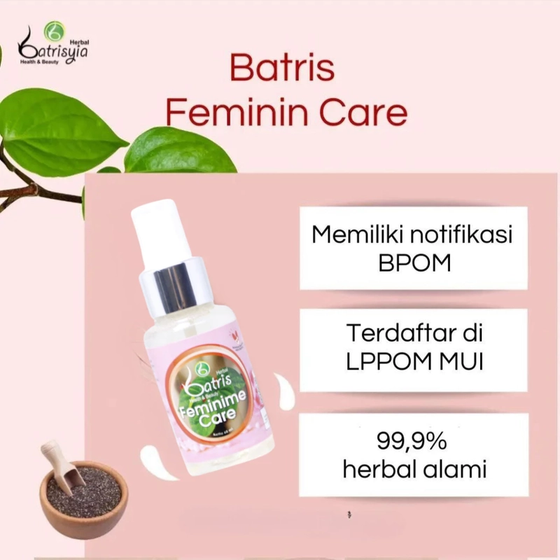 Product image Batrisyia - Feminine Care - Pembersih Area Kewanitaan 60ml Pink