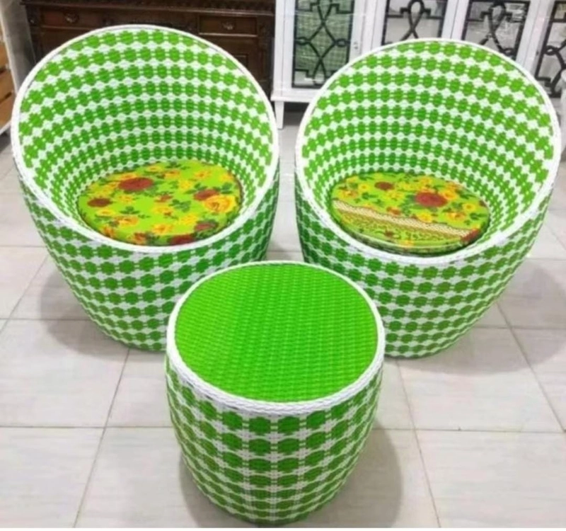 Product image Rizki Electronics - Kursi gentong putri rotan sintetis KURSI GENTONG HIJAU
