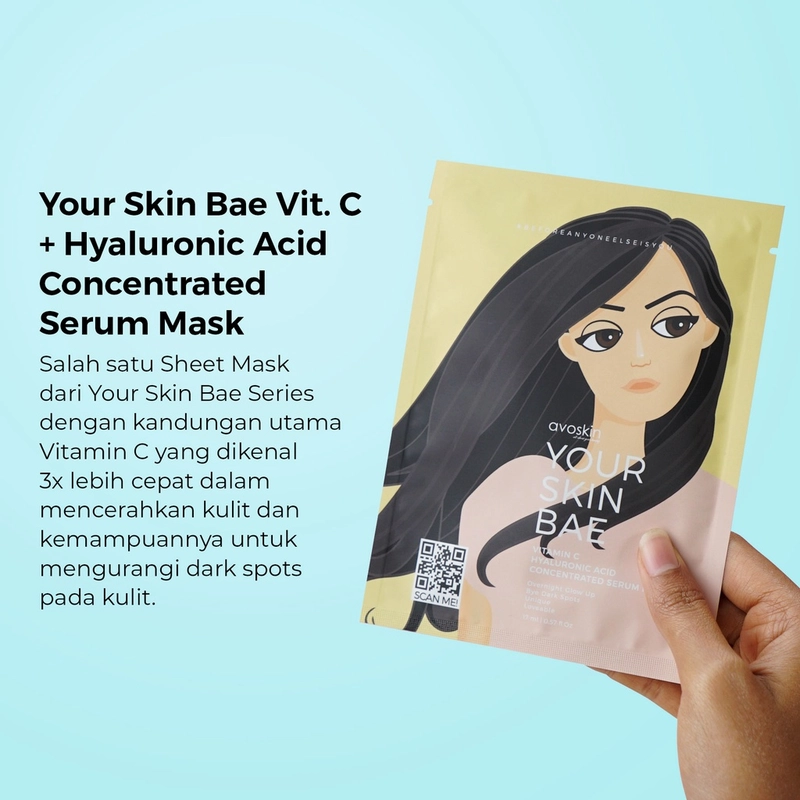 Product image AVOSKIN OFFICIAL - YSB Vitamin C + Hyaluronic Acid Concentrated Serum Mask 17 ml Serum Mask