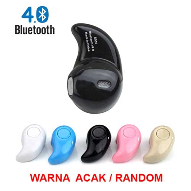 Product image Moveonesia - Headset Mini Bluetooth S530 HEADSET S530 RANDOM