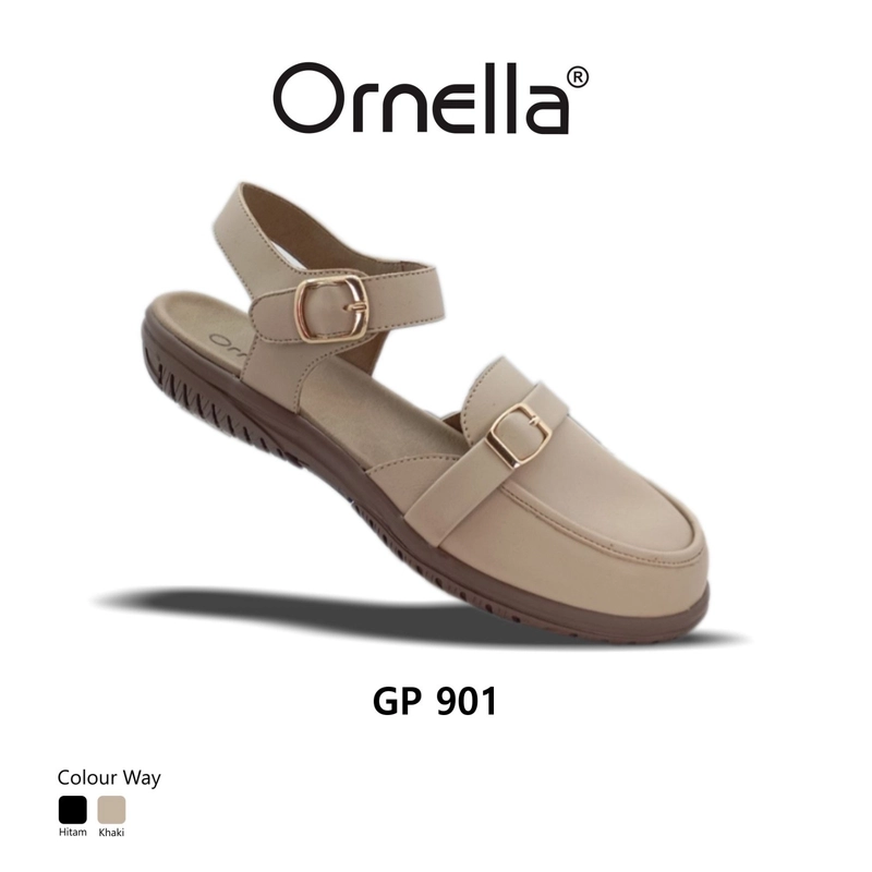 Product image Odillon - Ornella - GP 901 / Sepatu Sandal Wanita Casual 40 KHAKI
