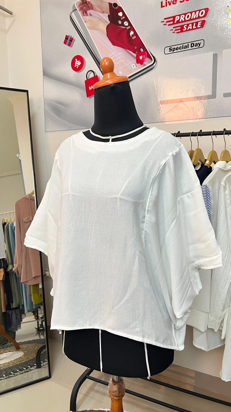 Product image Sseolshop - Blouse Wanita - Aleeya Atasan Wanita Kekinian L BW