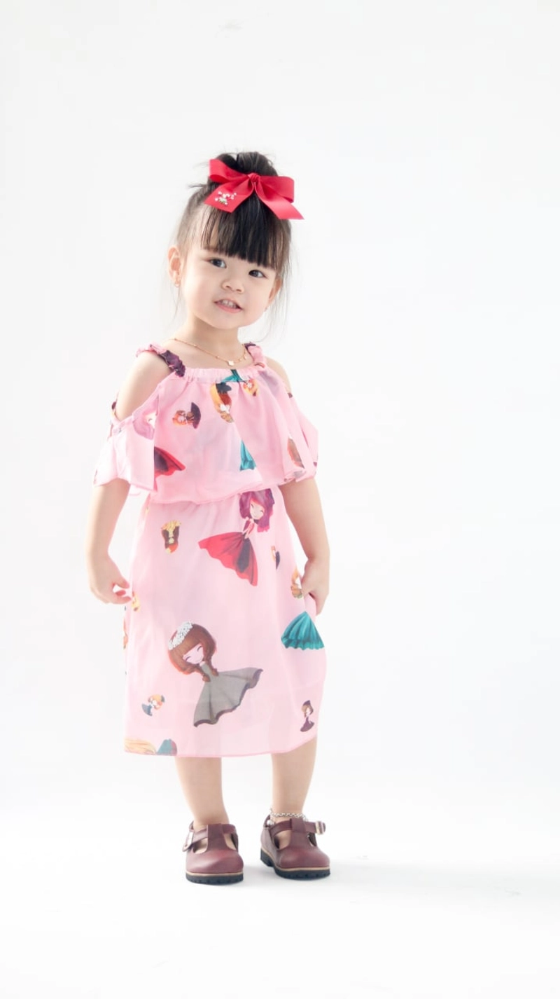 Product image JZ - Dress Anak Princess 110 Pink