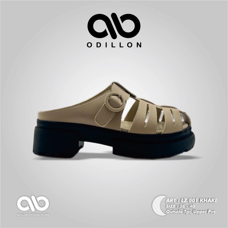 Product image Odillon - Odillon - LZ 001 / Sandal Bustong Wanita Casual 40 KHAKI