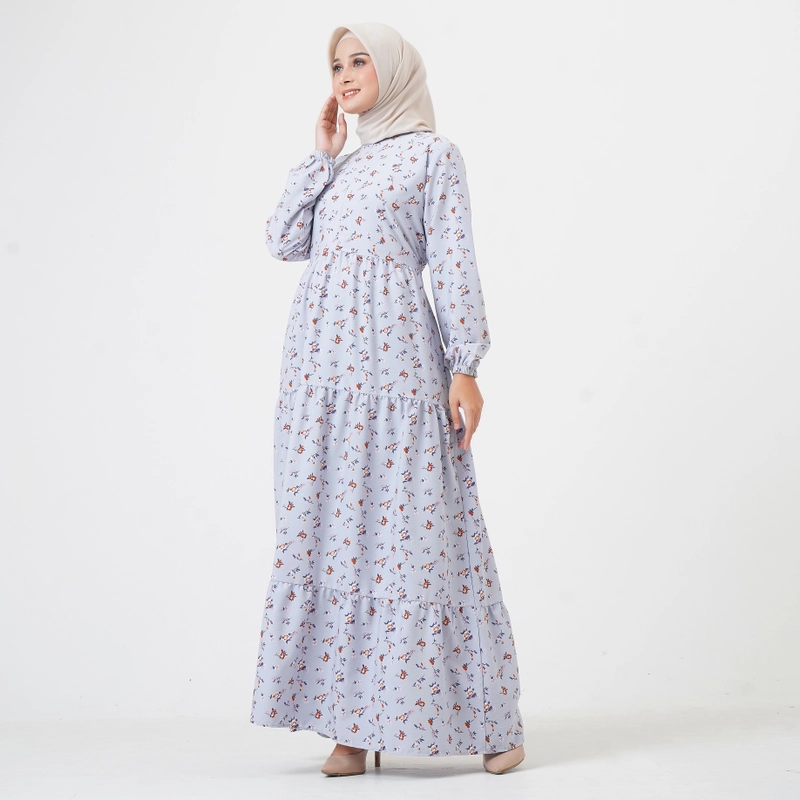 Product image Lusianasae - Lusianasae - Kalalili Dress warna Purple bahan crinkle seven Busui friendly M PURPLE