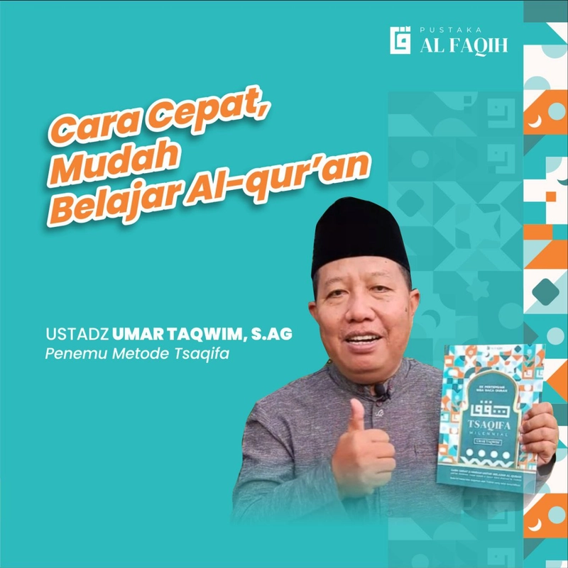Product image Al Akram Tangerang - Buku Tsaqifa Milenial 300 gram biru
