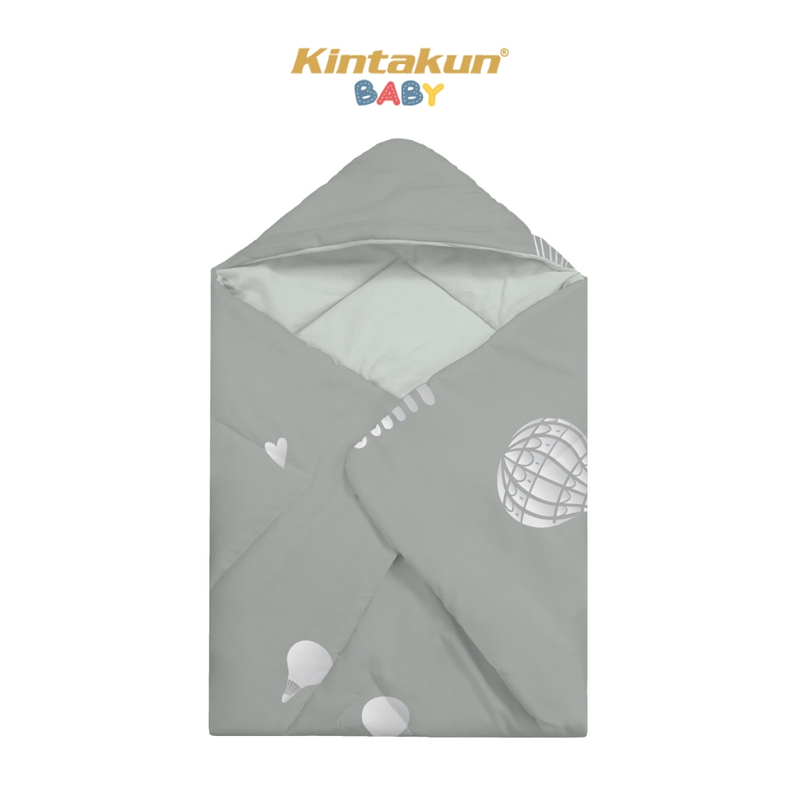 Product image KINTAKUN BABY Selimut Bayi Topi Lembut Tebal Baby Hoodie Blanket 75 x 75 cm 75 x 75 Anatolia