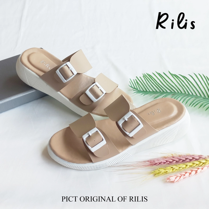 Product image Rilis - Sandal Wanita Jenie Casual (Rilis 30) 38 Biskuit