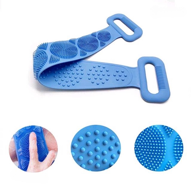 Product image KAHASIL - Spons Sikat Punggung Silikon Mandi Alat Gosok Badan KMJ154 KMJ154 RANDOM