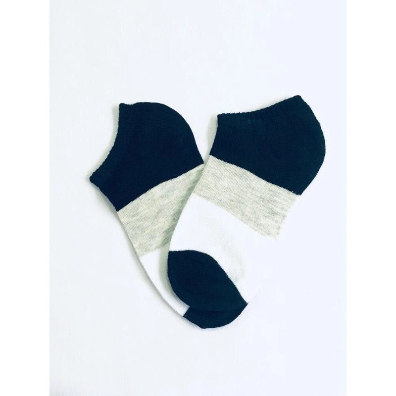 Product image Beatdrop - Kaos Kaki Ankle Cute Wanita Motif Garis set isi 5 psg motif garis