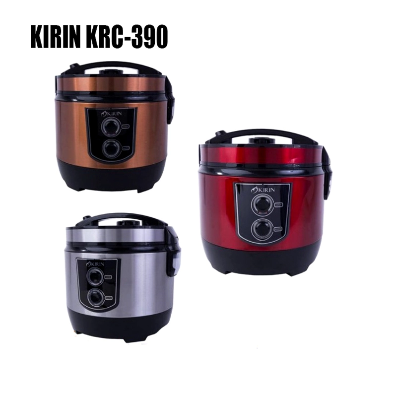 Product image UTAMAMEGA - Kirin KRC390 Rice Cooker Kapasitas 2 Liter Inner Pot Keramik Warna Random