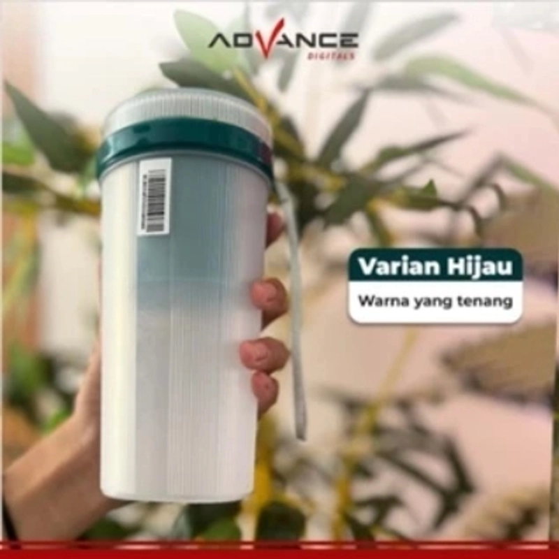 Product image Advance Digitals Indonesia - Blender Portable Mini BL-301 Kapasitas 300ml - Hijau